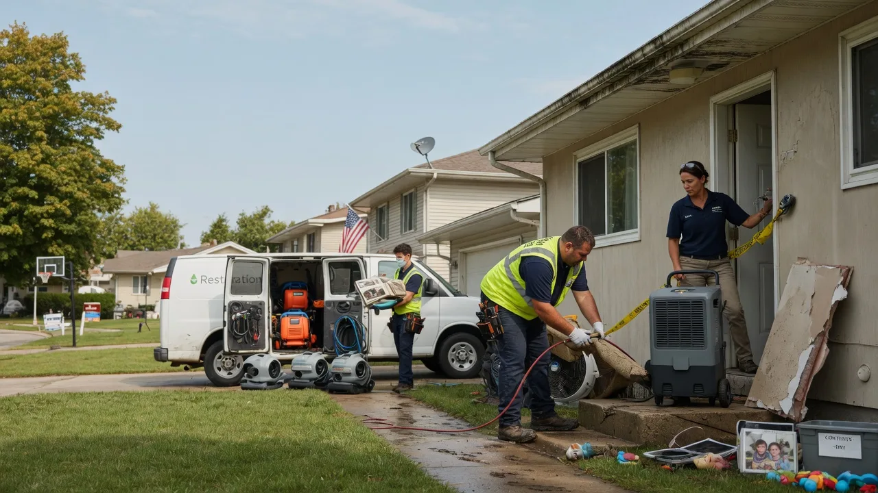 Water Damage Restoration in Peru, IA near me